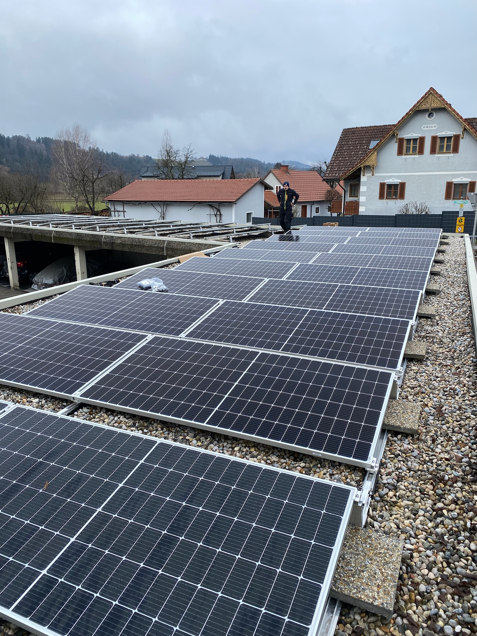 Gemeinschaftliche. PV-Anlage in Hitzendorf